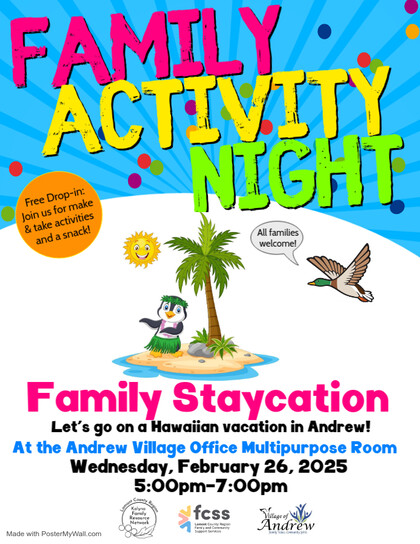 Kalyna Family Resource Network- Family Activity Night