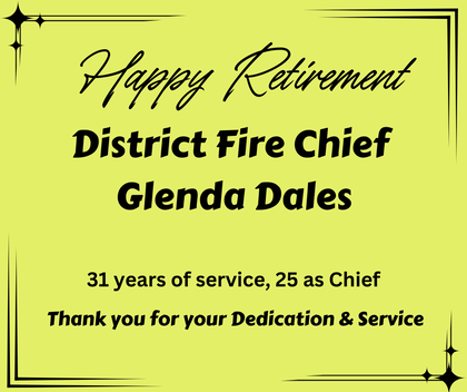 Happy Retirement Glenda!!